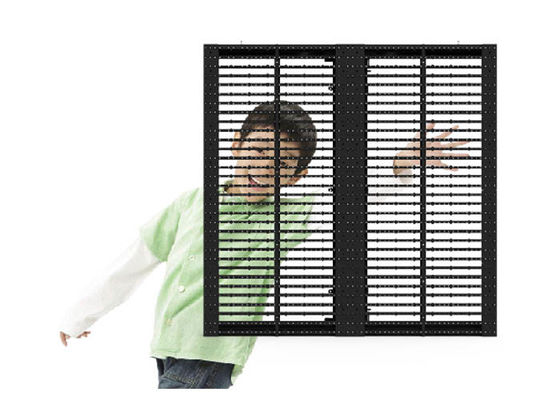 P3.91 LED transparente defiende la señalización a prueba de polvo SMD1921 de HD Digitaces