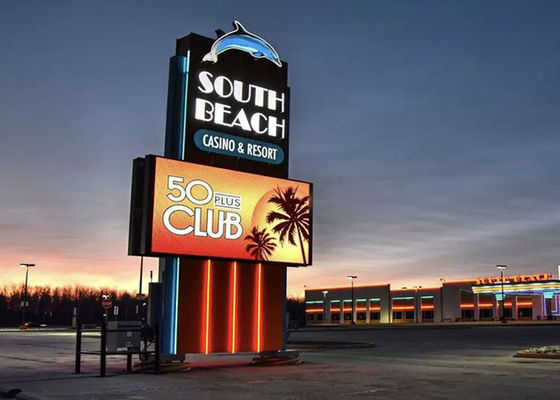 P10 Outdoor Full Color LED Display IP65 angepasste Bildschirmgröße