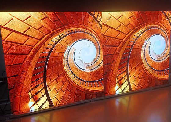 Smd 1515 2.6 mm de alquiler Led Video Wall con alta tasa de actualización