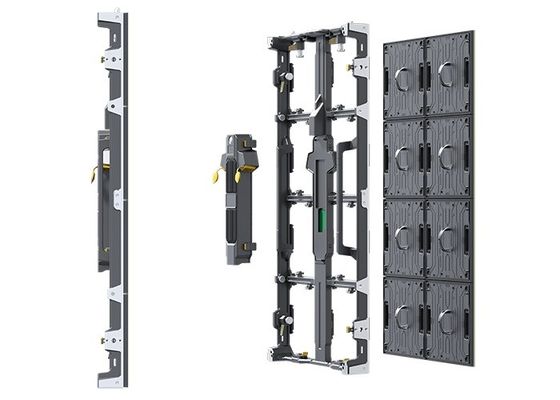 1920-3840hz Tasa de actualización P3 91 Pantalla LED interior Ip30 / Ip65