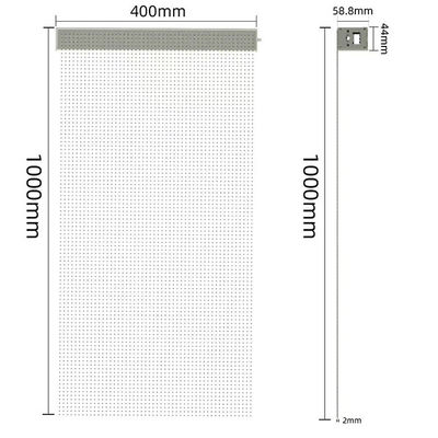 P6 Penyewaan Layar Led Transparan Untuk Pusat Perbelanjaan