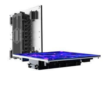 Pantallas de suelo LED interactivas al aire libre con ángulo de visión H160-V160 y potencia máxima de 200/100W.