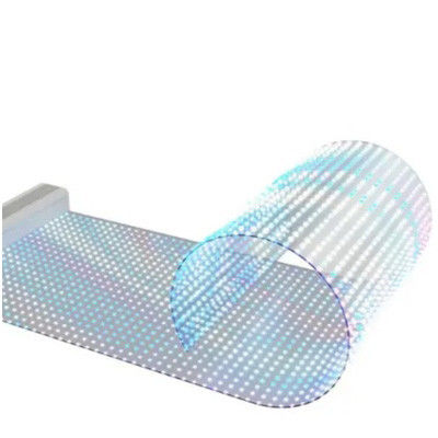 Vollfarbiger transparenter LED-Display, durch transparentes Glas sehen LED-Bildschirmwand