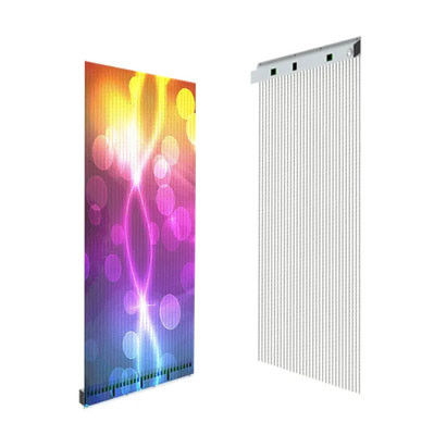P6.25 92% Hochtransparente, flexible, transparente LED-Bildschirme für die Schifffahrt