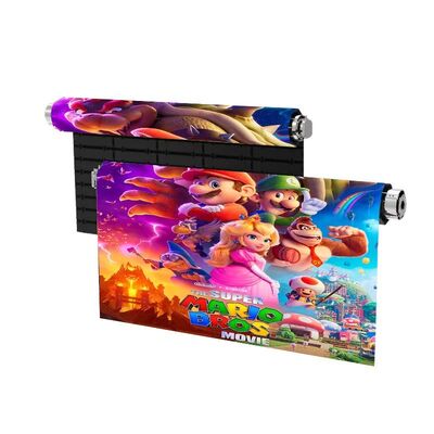 P2.6 Pixel Pitch Ultra-Thin 17mm Roll-Up LED Floor Screen with 3000kg Load Capacity Magic Carpet Display