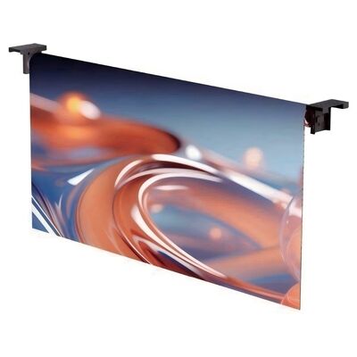 P2.6 Rollable LED Screen with 3840Hz Refresh Rate 1000 kg/m2 Load Bearing and 17Kg/m2 Weight