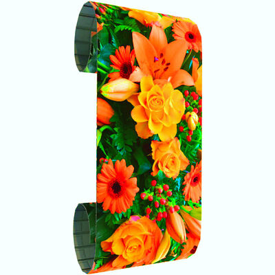 P1.9 Motorized Rollable LED Screen 1000kg Load Bearing 3840Hz Roll Up Display