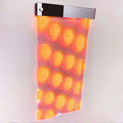 P10 Flexible Transparent LED Window Film Display 2.5mm Ultra-Thin 90%–95% Transparency Digital Glass Screen
