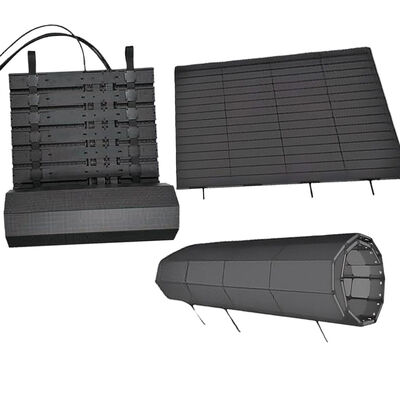 P2.6 P3.91 Flexible Roll Up LED Display Motorized Retractable Backdrop 3840Hz Soft Module